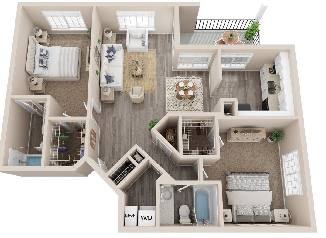 Poplar (2.20B) floor plan